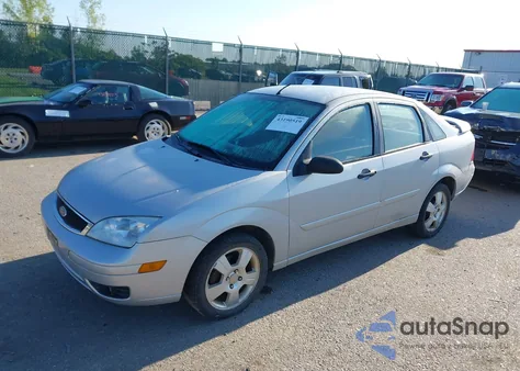 2007 Ford Focus Zx4/S/Se/Ses z USA, uszkodzony, nr VIN 1FAHP34N67W360957